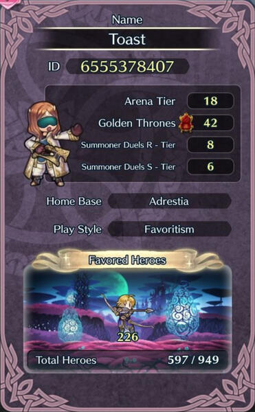 FEH friend code